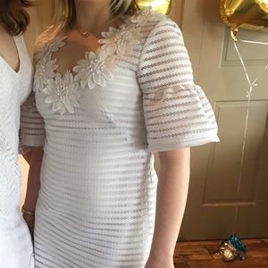 Nanette Lepore size 6 white dress
